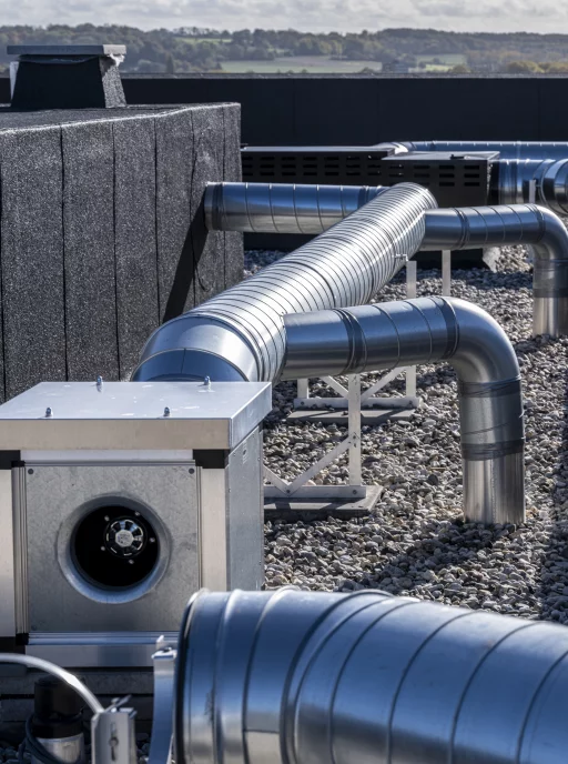 Ventilatiebuizen dak - De Scheg