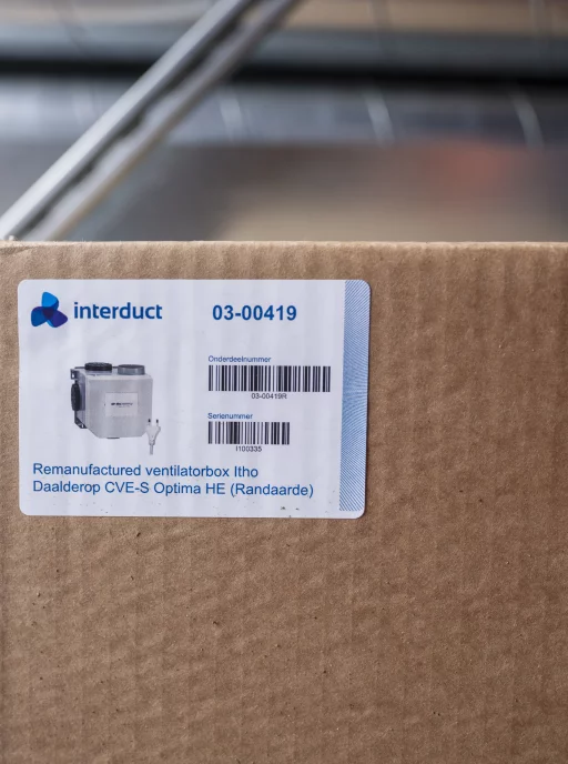 Remanufactured ventilatiebox Itho Daalderop